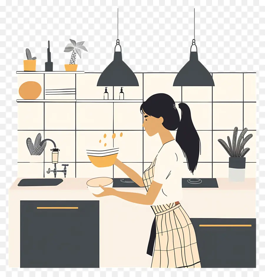 Wanita Di Dapur，Memasak PNG