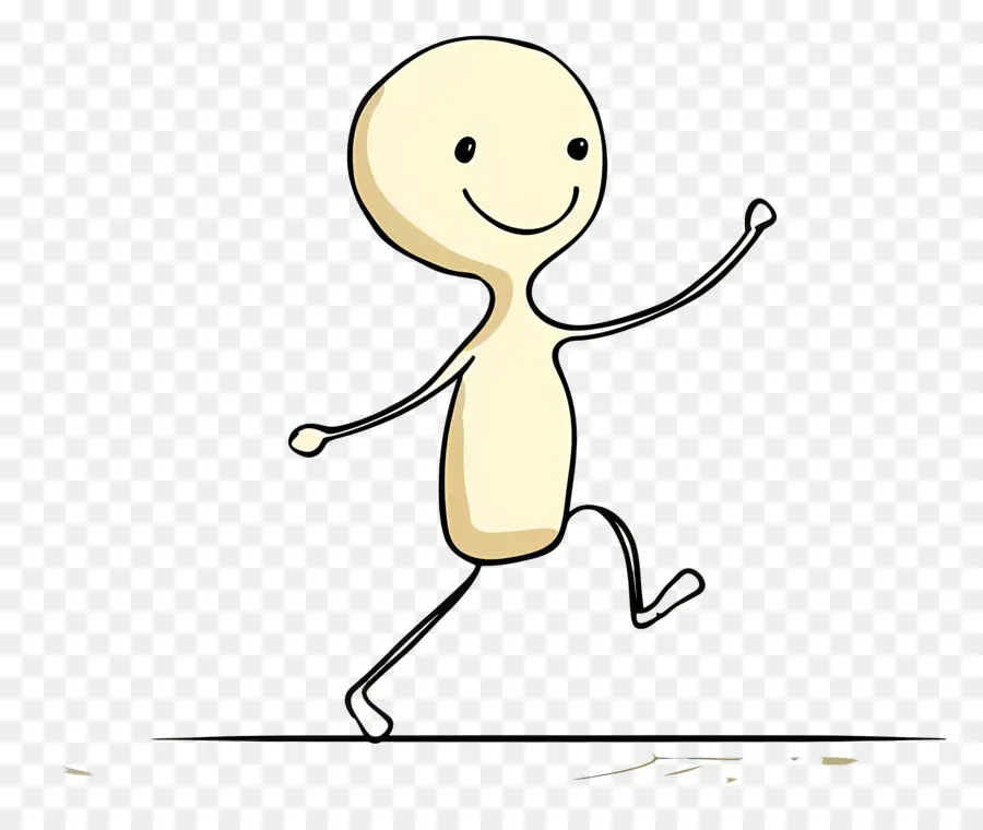 Menari Stickman，Tokoh Kartun PNG