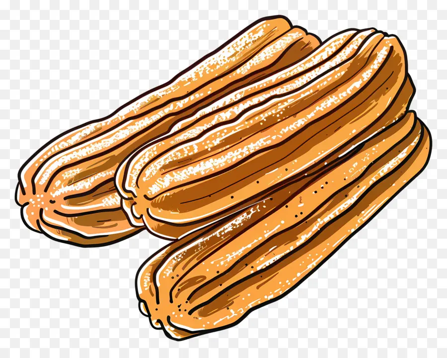 Churros，Pisang PNG