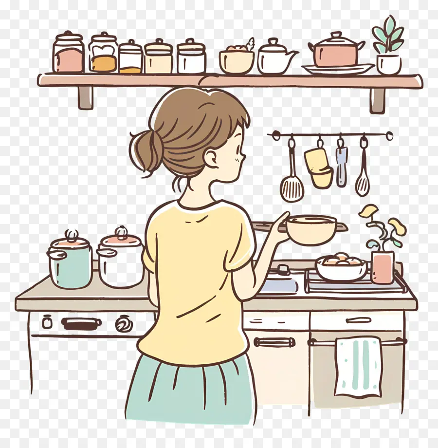 Wanita Di Dapur，Dapur PNG