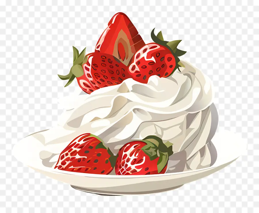 Pavlova，Es Krim PNG