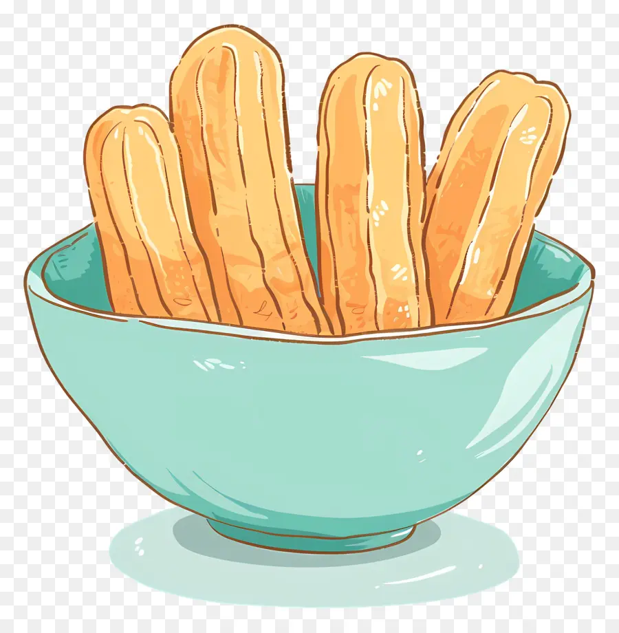 Churros，Kentang Goreng PNG