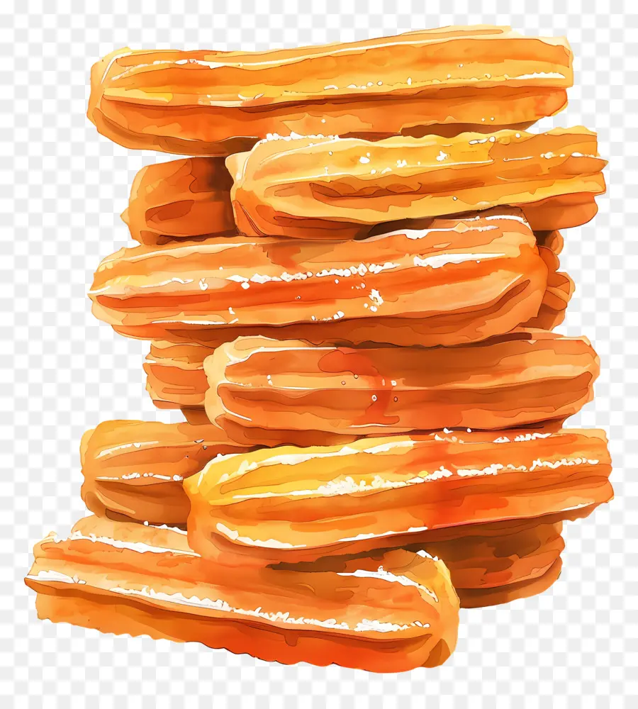 Churro，Ditumpuk PNG