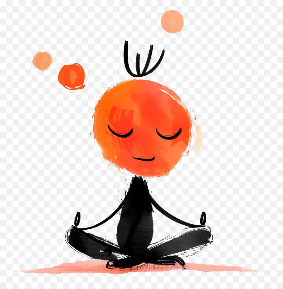 Bermeditasi，Yoga Pose PNG