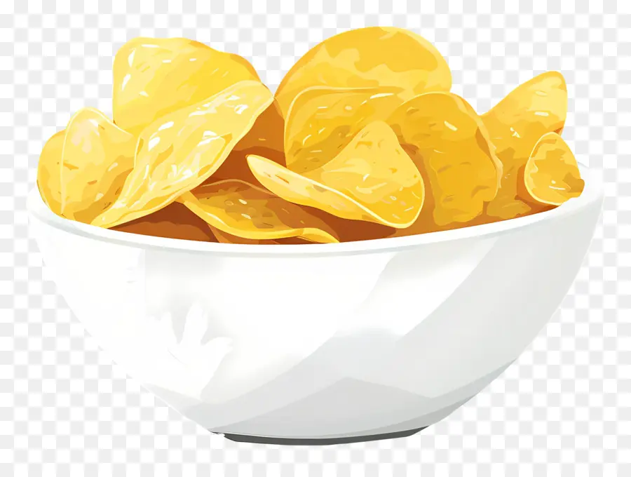 Semangkuk Chip，Keripik Kentang PNG