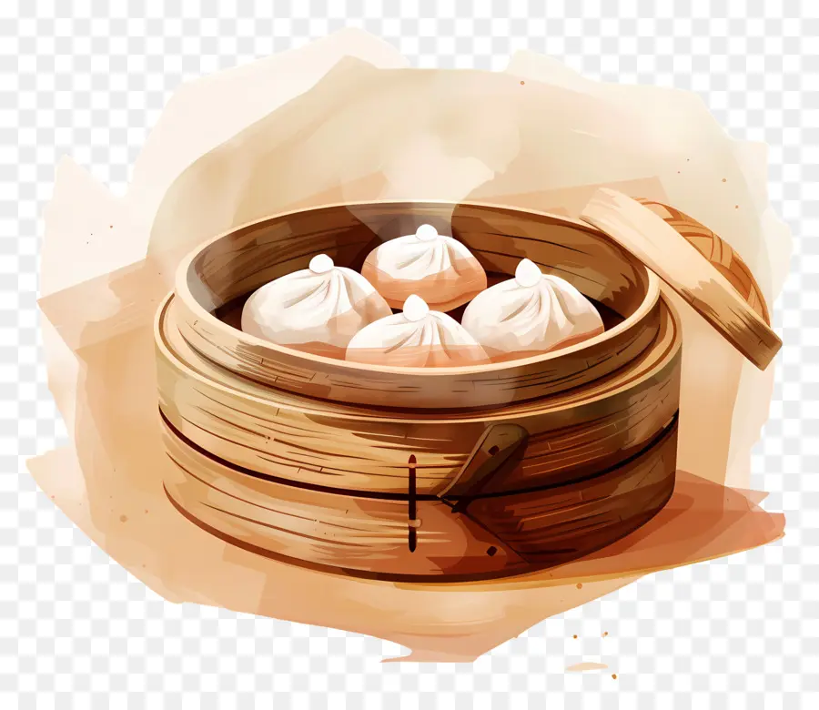 Dim Sum，Kue Kukus PNG