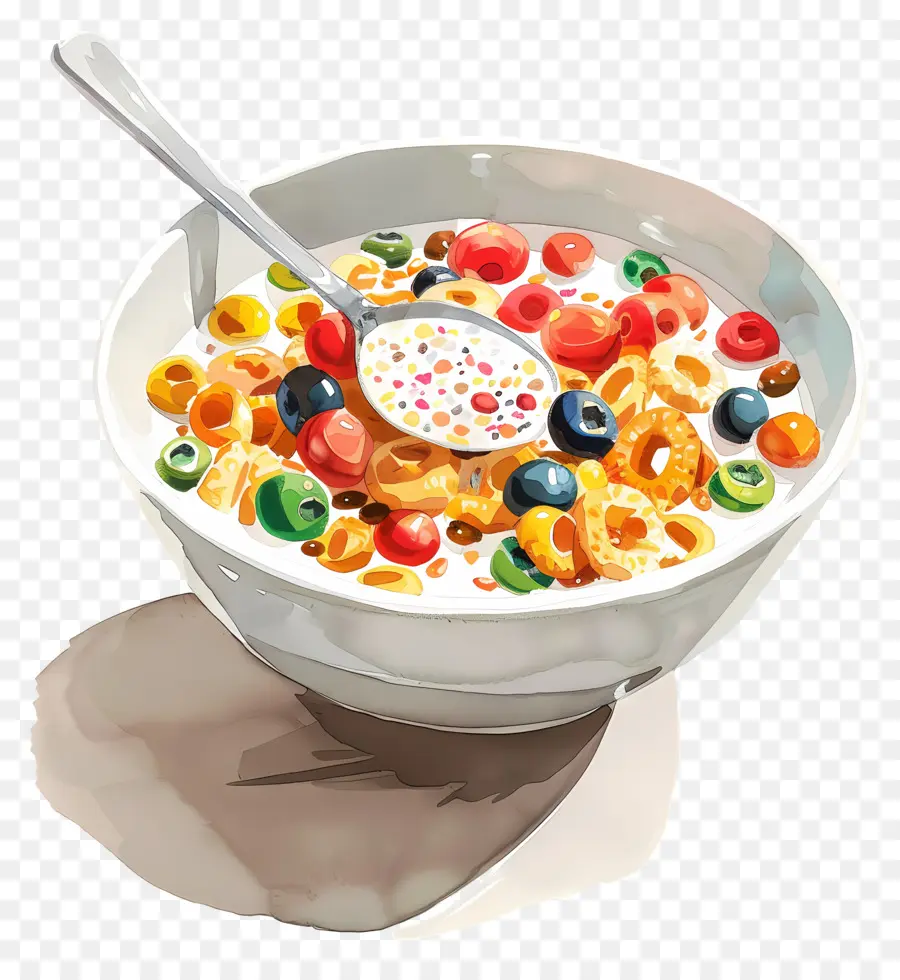 Sereal Sarapan，Sarapan Sereal PNG