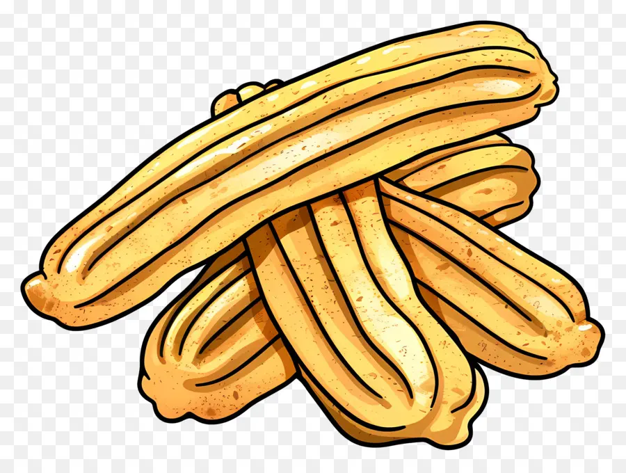 Churros，Pisang PNG