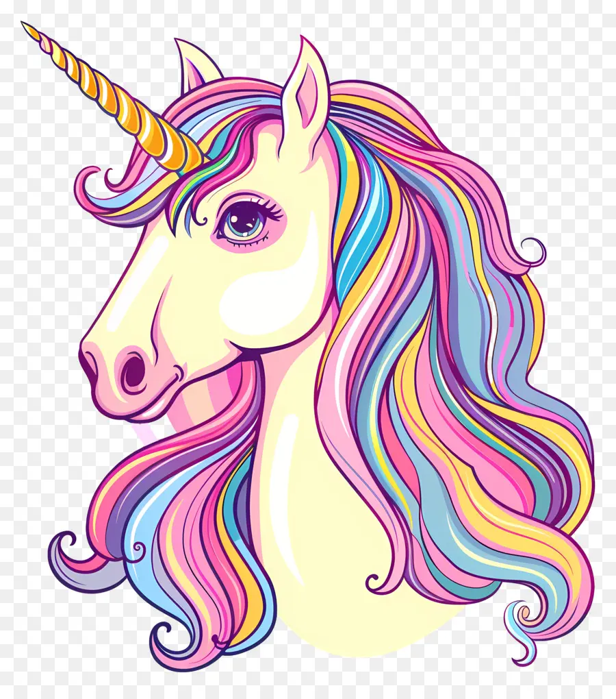 Unicorn Dengan Pelangi，Unicorn PNG