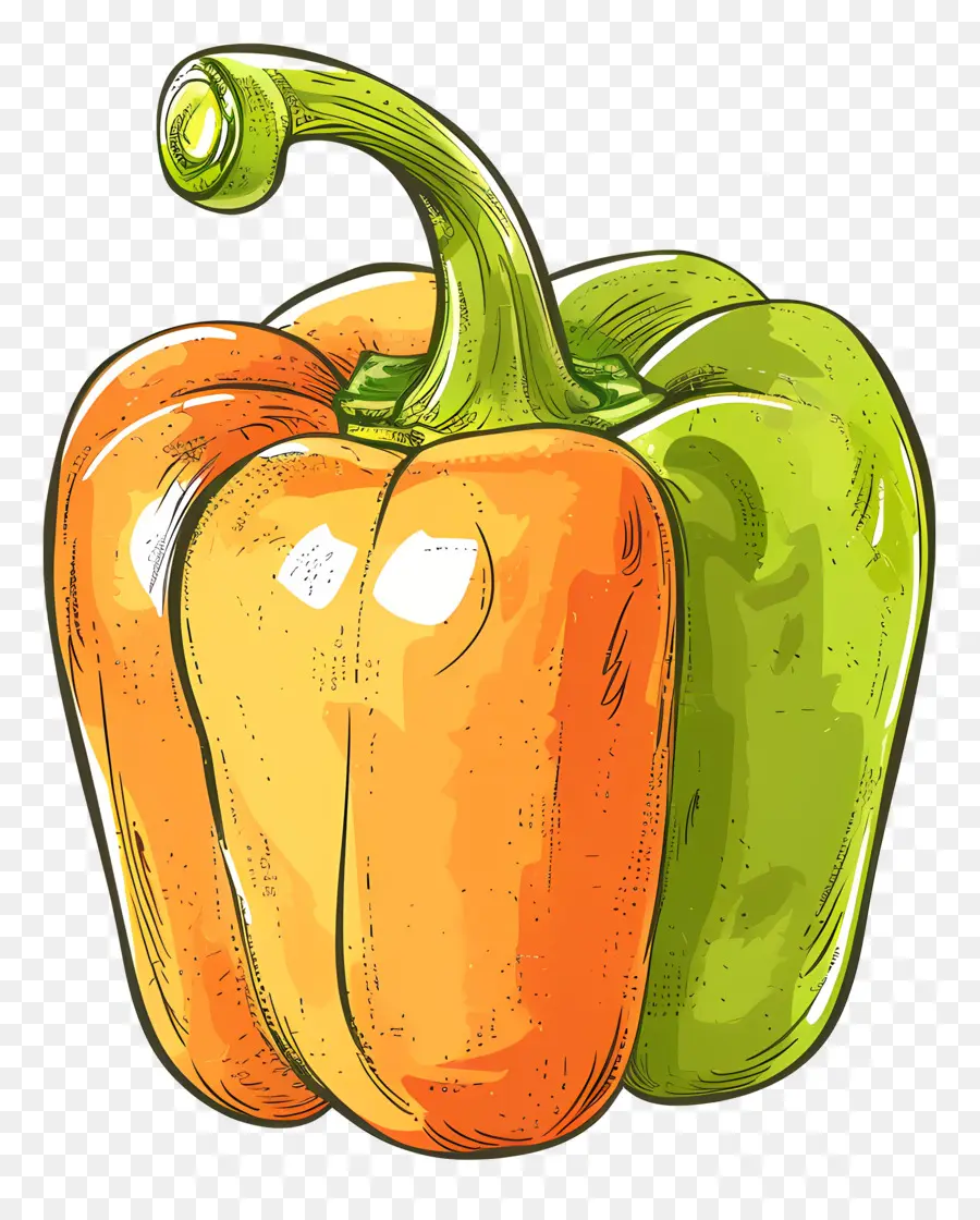 Paprika，Paprika Kuning PNG