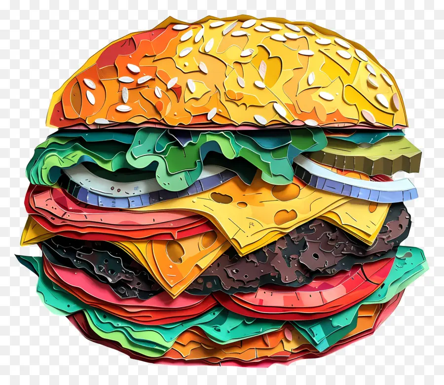 Hamburger，Keju PNG