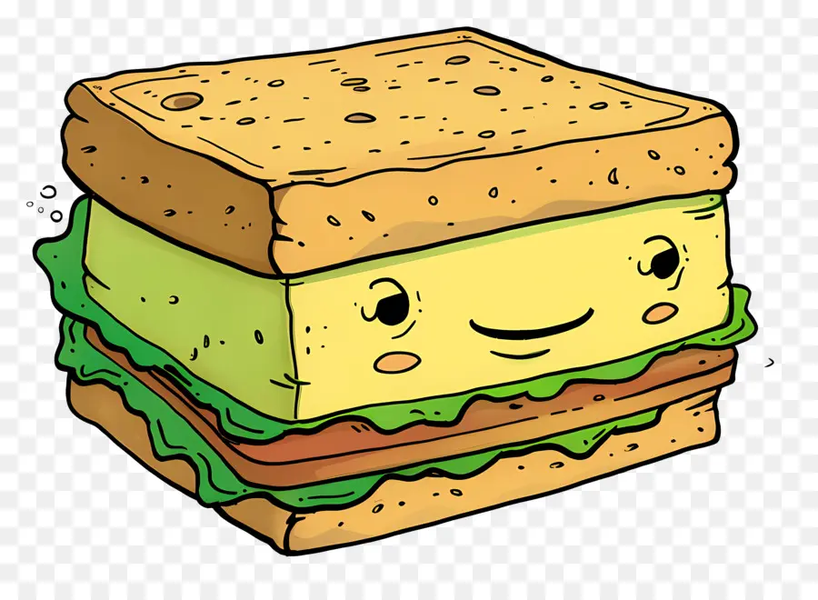 Kartun Sandwich，Sandwich PNG