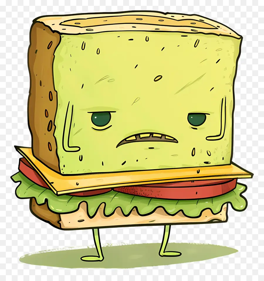 Kartun Sandwich，Karakter Kartun PNG