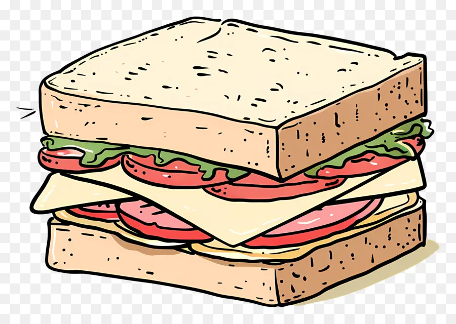 Sandwich，Tomat PNG