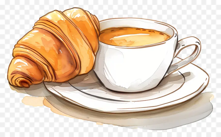 Croissant Dan Kopi，Sarapan PNG