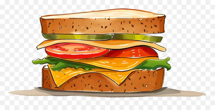 Sandwich，Keju PNG