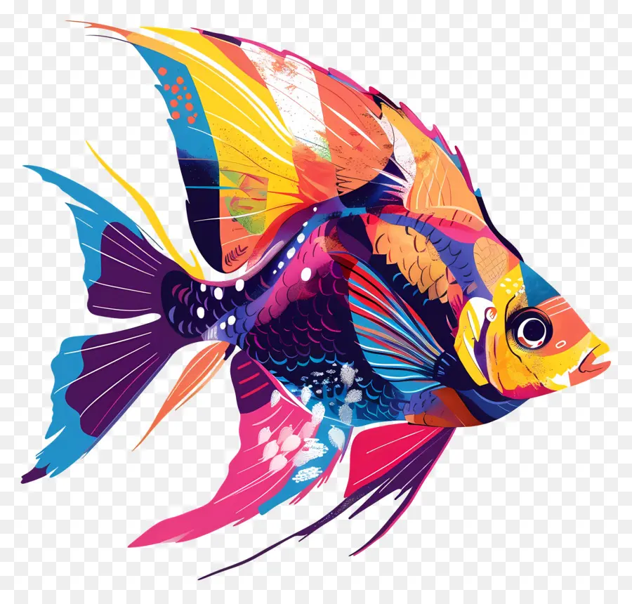 Akuarium Ikan，Ikan Warna Warni PNG