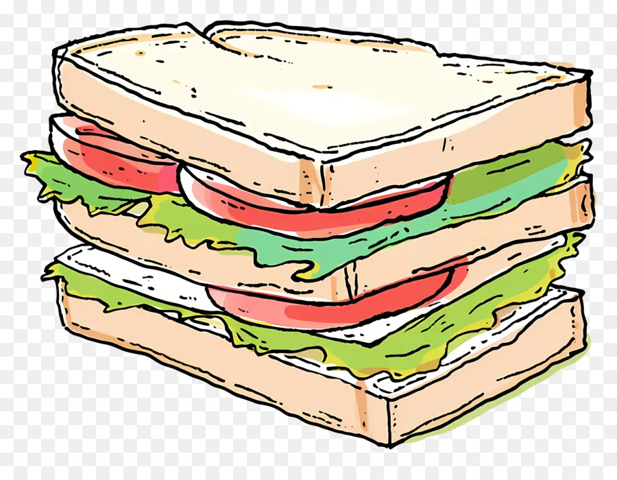 Sandwich，Roti PNG