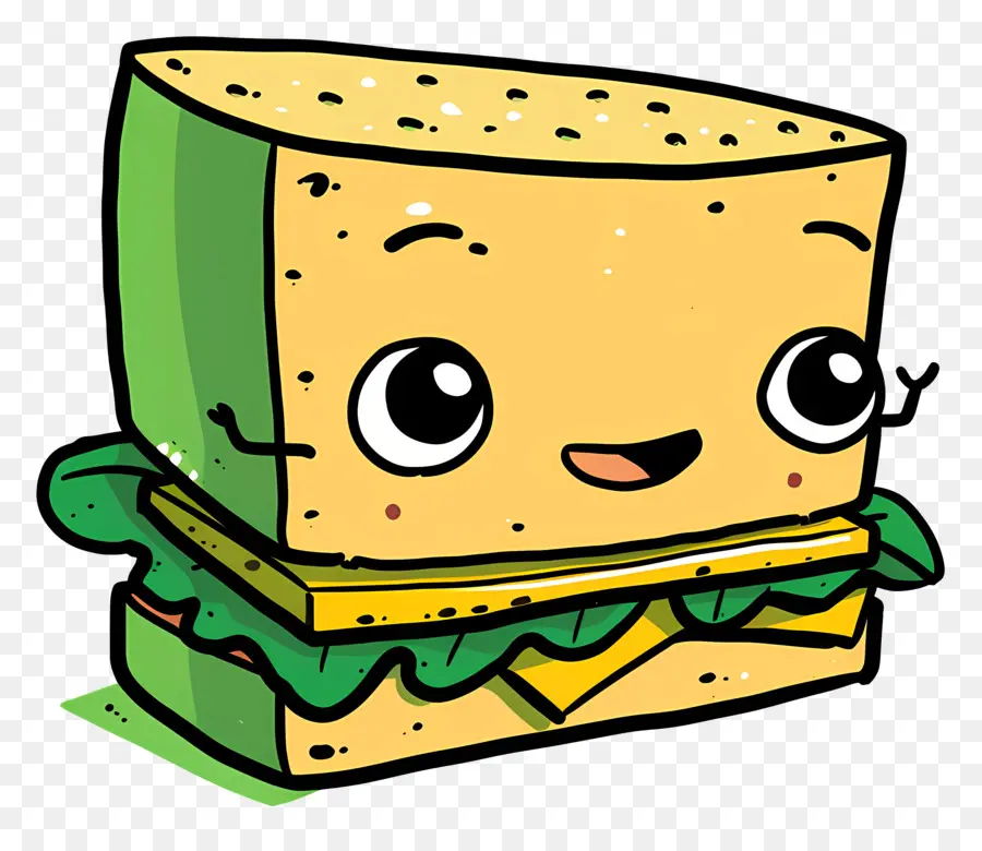 Kartun Sandwich，Karakter Kartun PNG