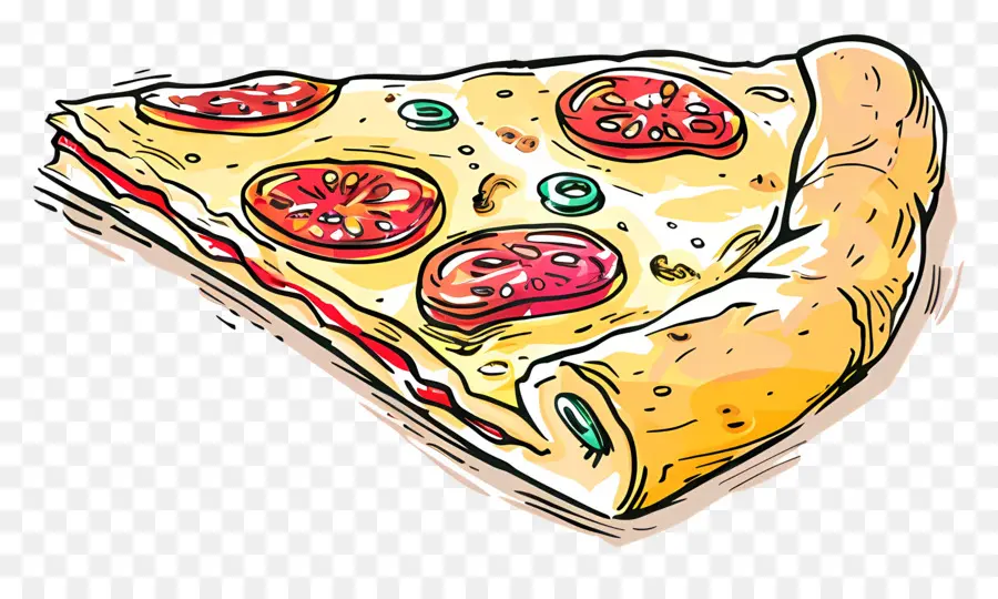 Pizza Slice，Keju Mozzarella PNG