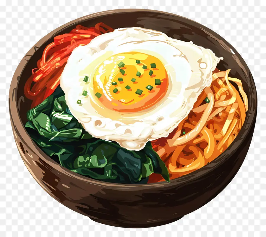 Korea Bibimbap，Spaghetti PNG