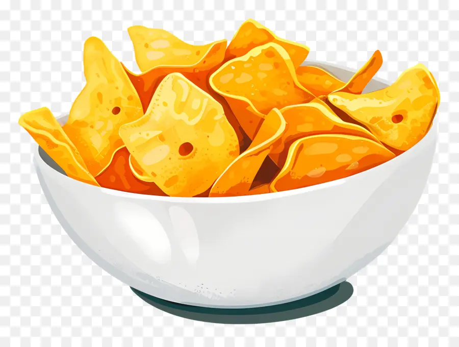 Semangkuk Chip，Tortilla Chips PNG