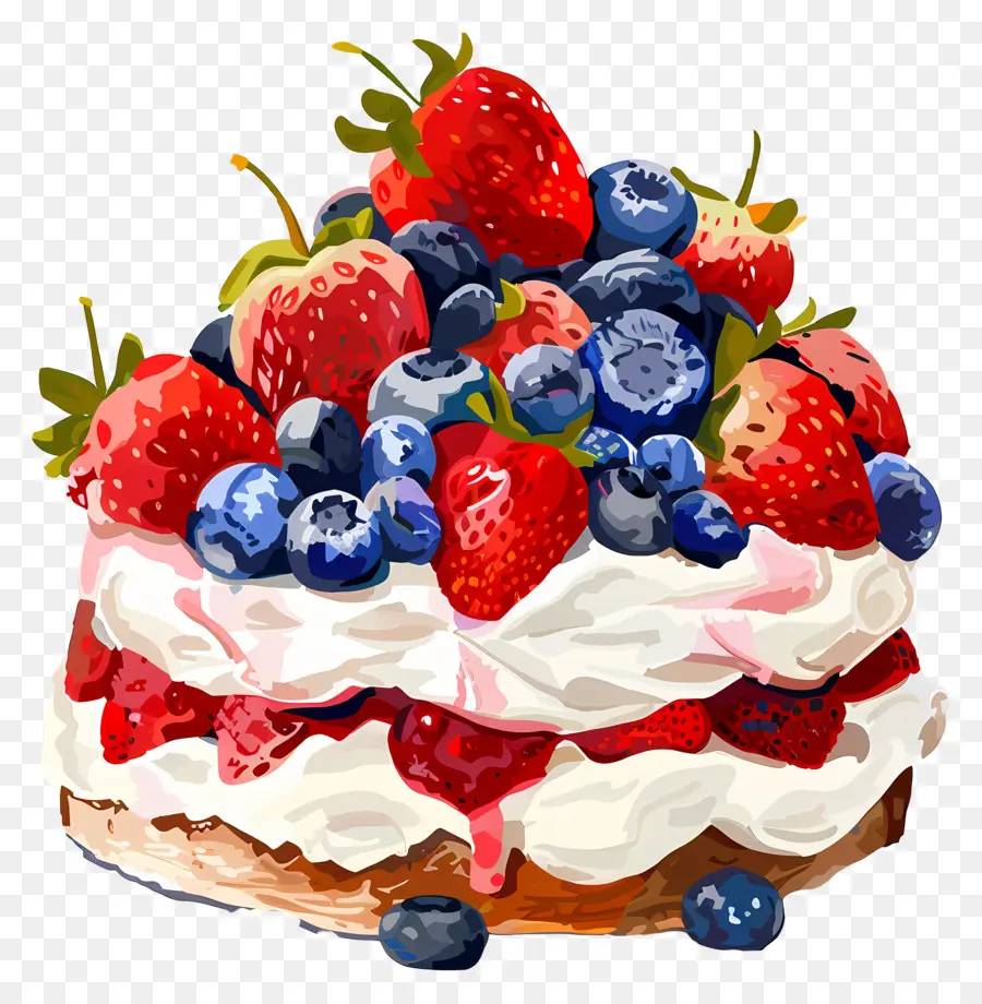 Pavlova，Kue PNG