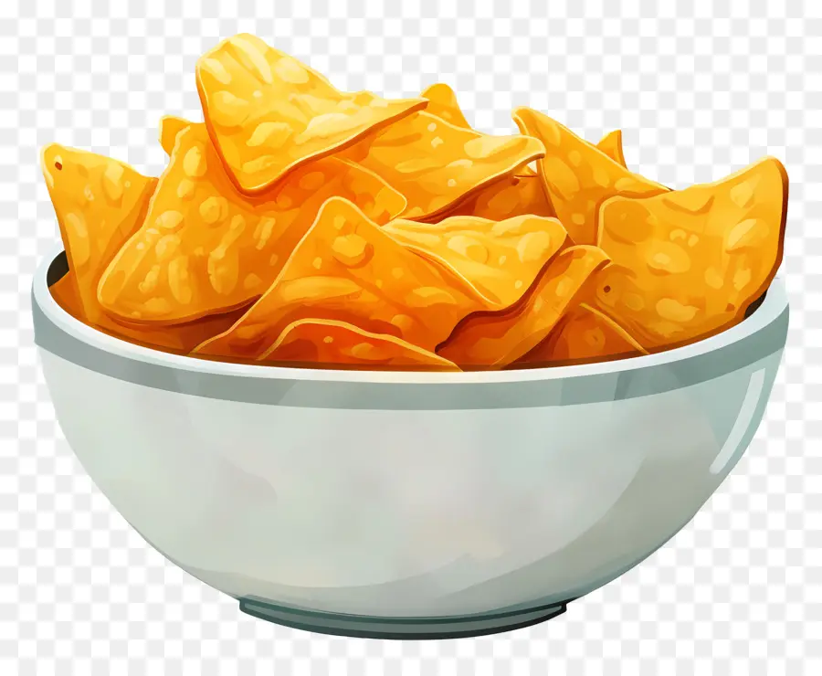 Semangkuk Chip，Tortilla Chips PNG