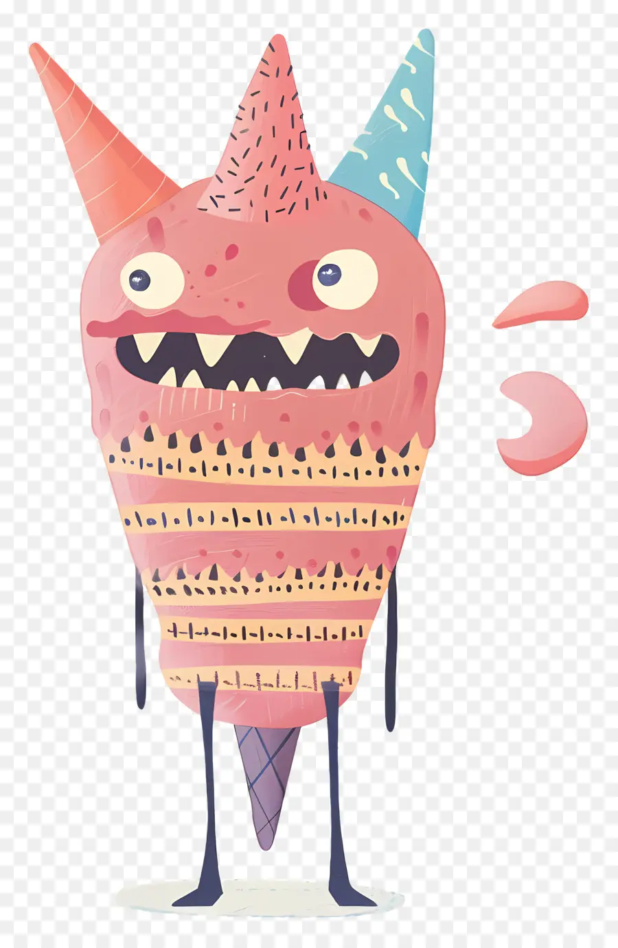 Monster Es Krim，Kartun PNG