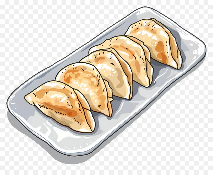 Gyoza Jepang，Kue Kukus PNG