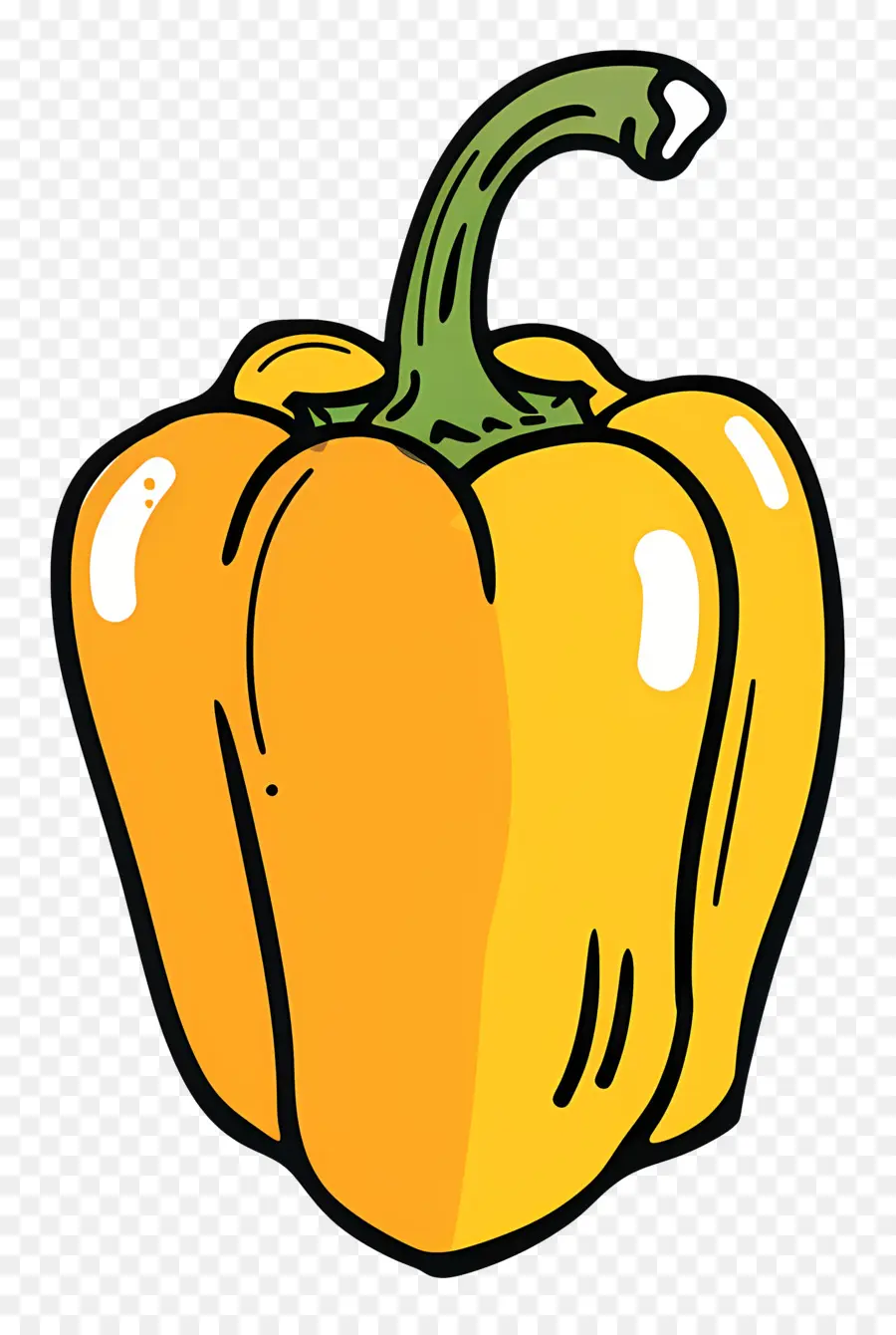 Paprika，Paprika Kuning PNG