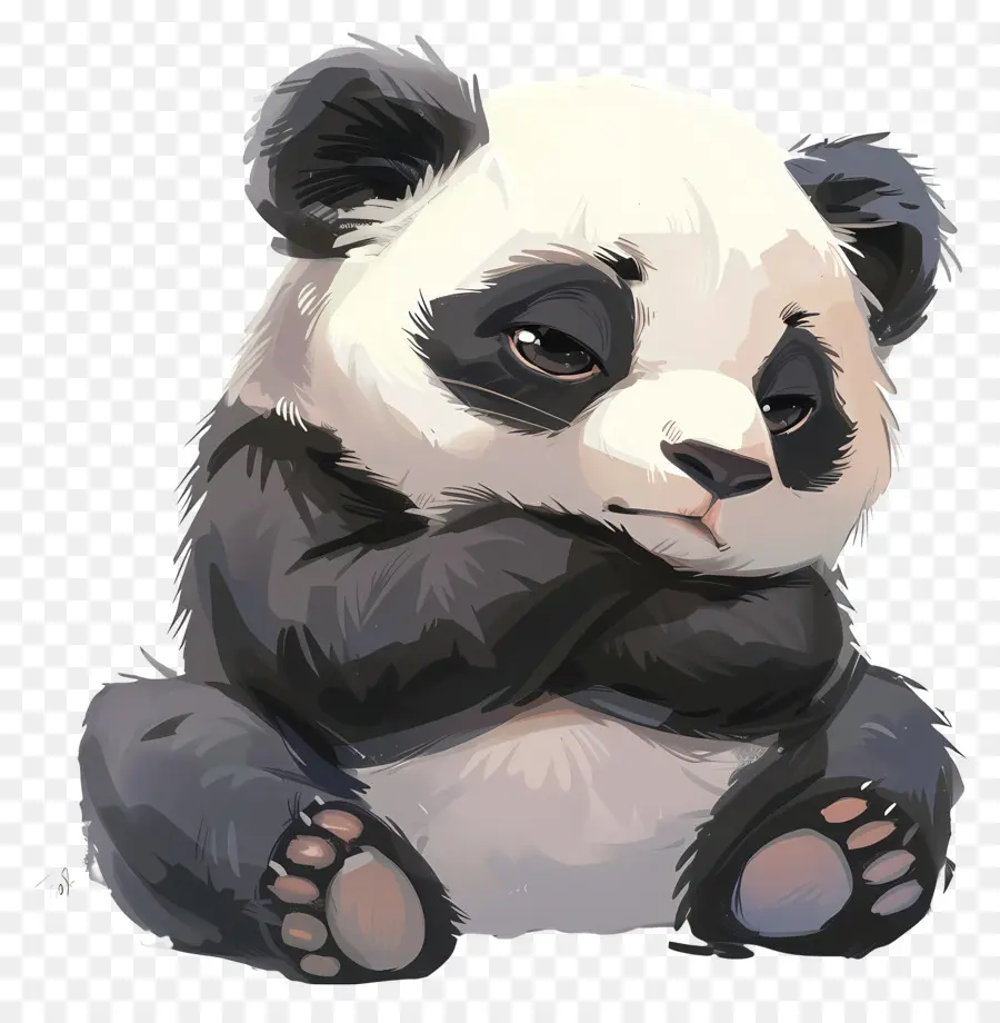 Lucu Panda，Kartun Panda PNG