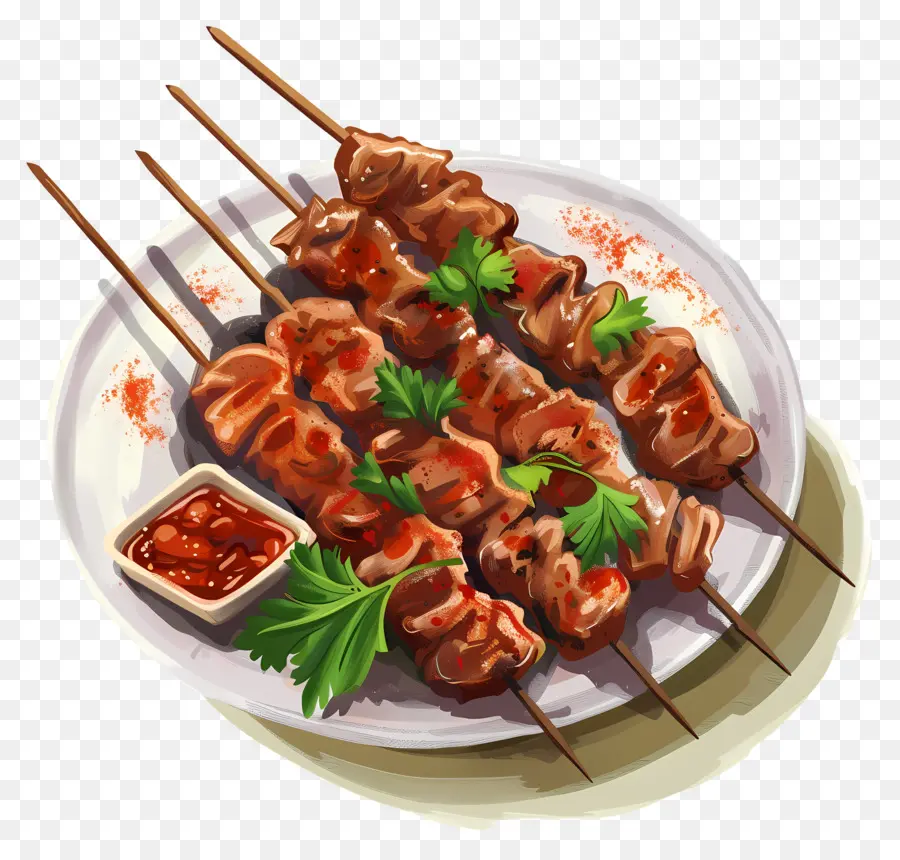 Sate，Kebab PNG