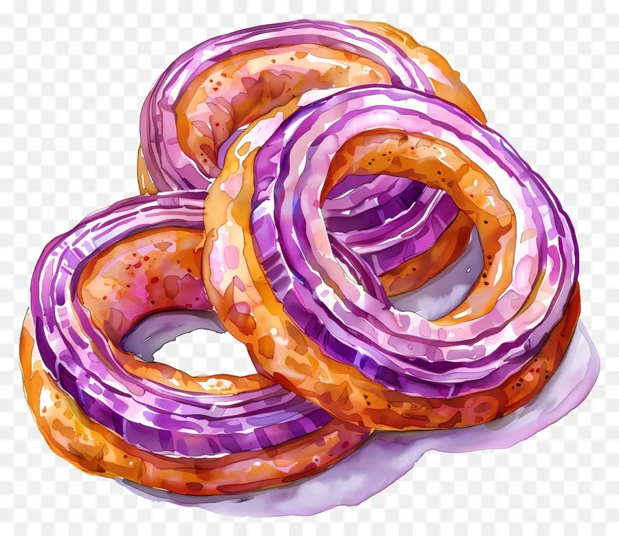 Onion Ring，Donat PNG