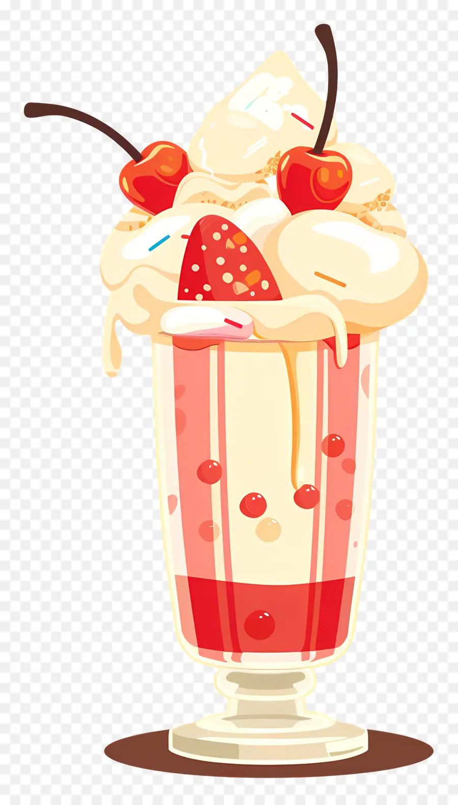 Es Krim Float，Milkshake PNG