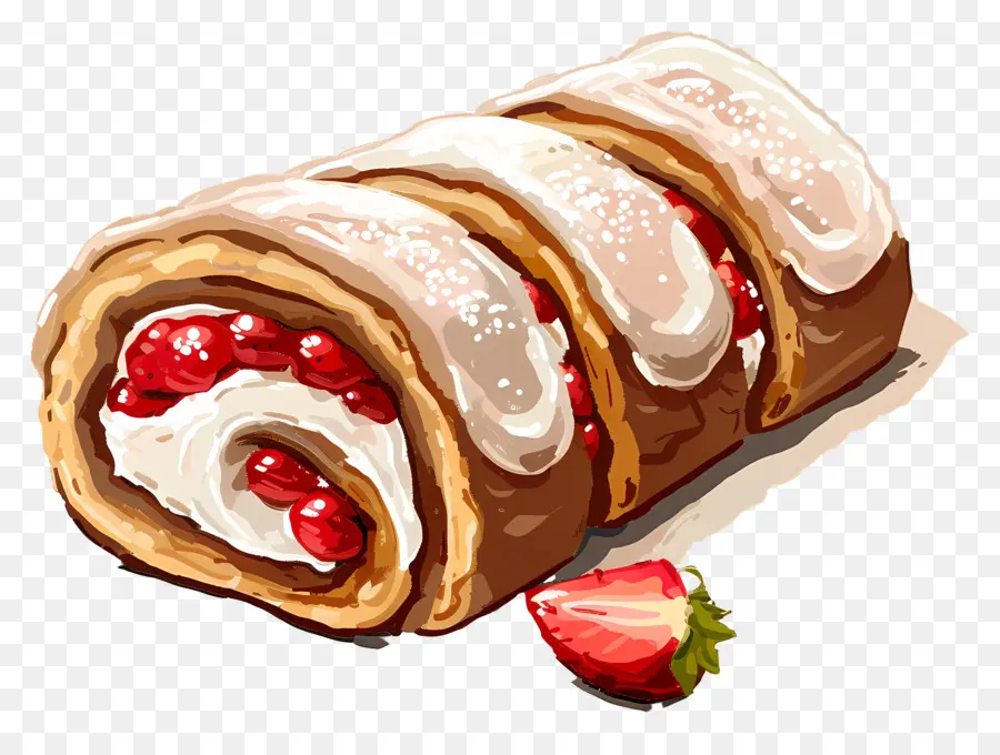 Swiss Roll，Cokelat PNG