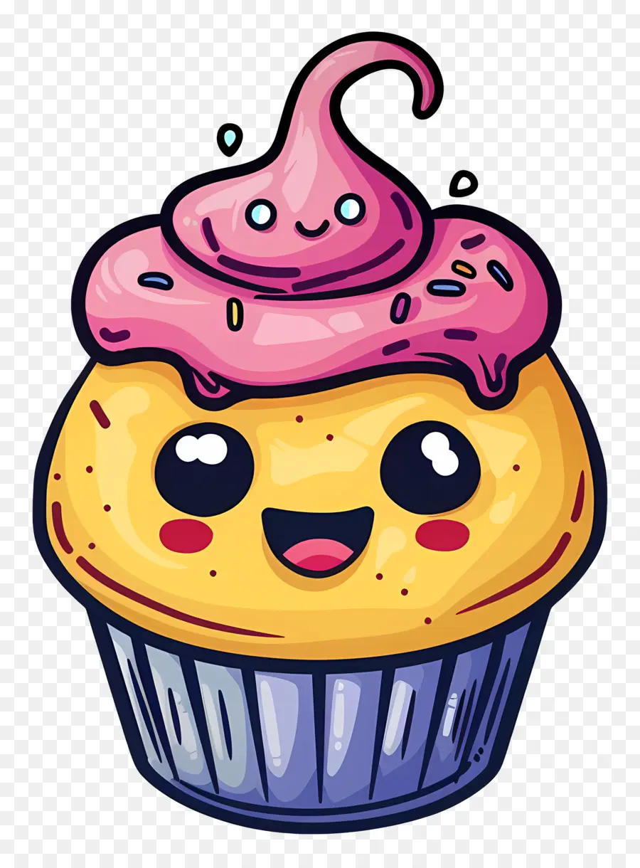 Cupcake Emoji，Cupcake PNG