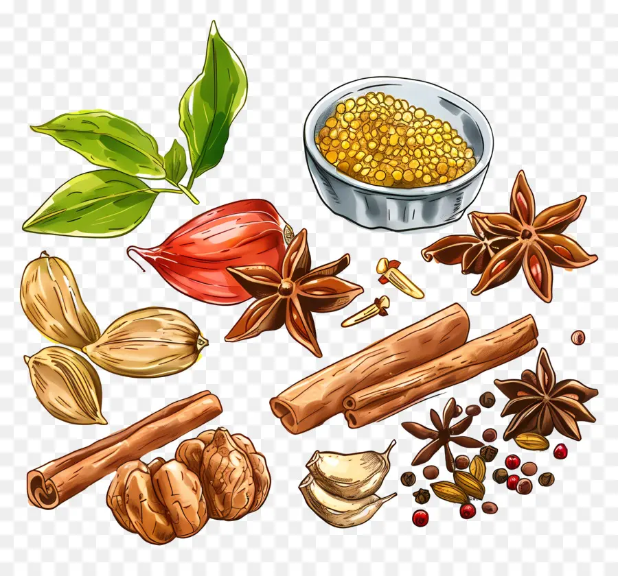 Rempah Rempah India，Memasak PNG