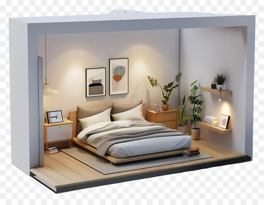 Kamar Tidur 3d，Kamar Tidur PNG