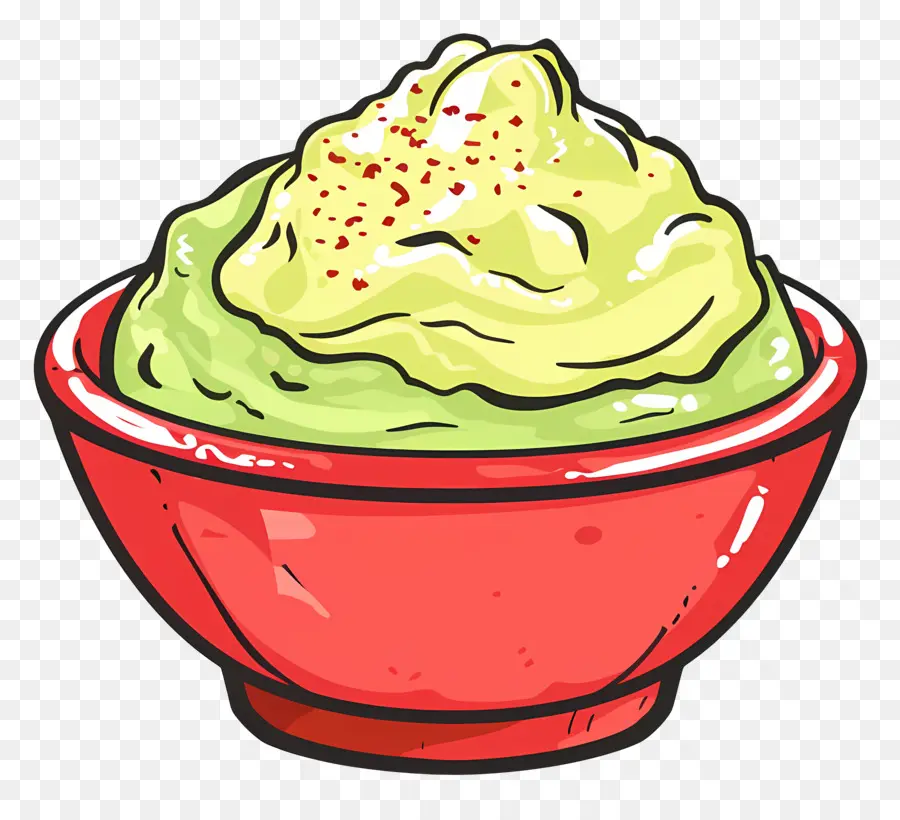 Guacamole，Alpukat PNG