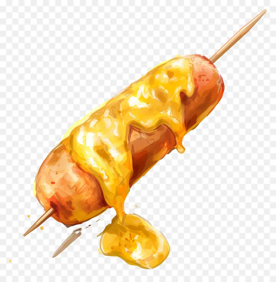 Corndog，Hot Dog PNG