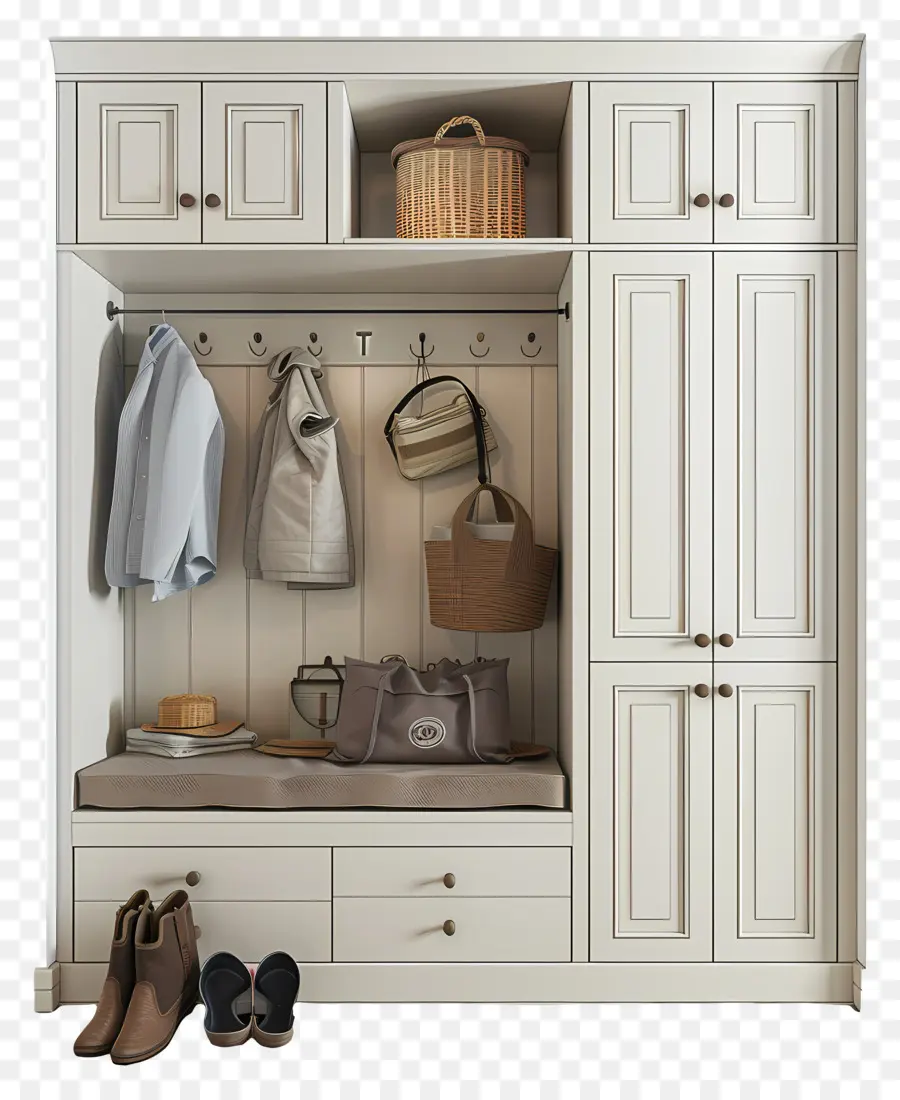 3d Mudroom，Organisasi Lemari PNG