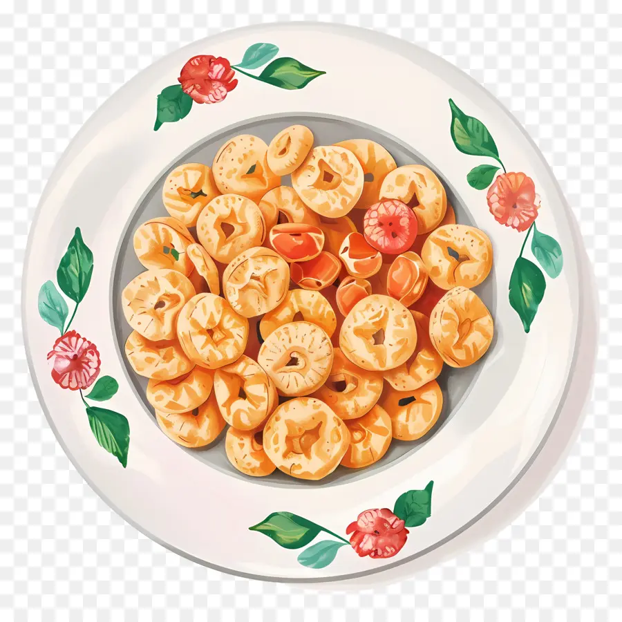 Piring Sereal，Pasta PNG