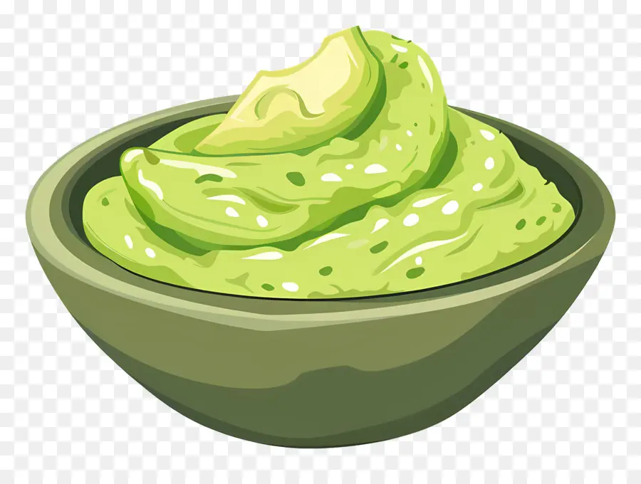 Guacamole，Smoothie Hijau PNG