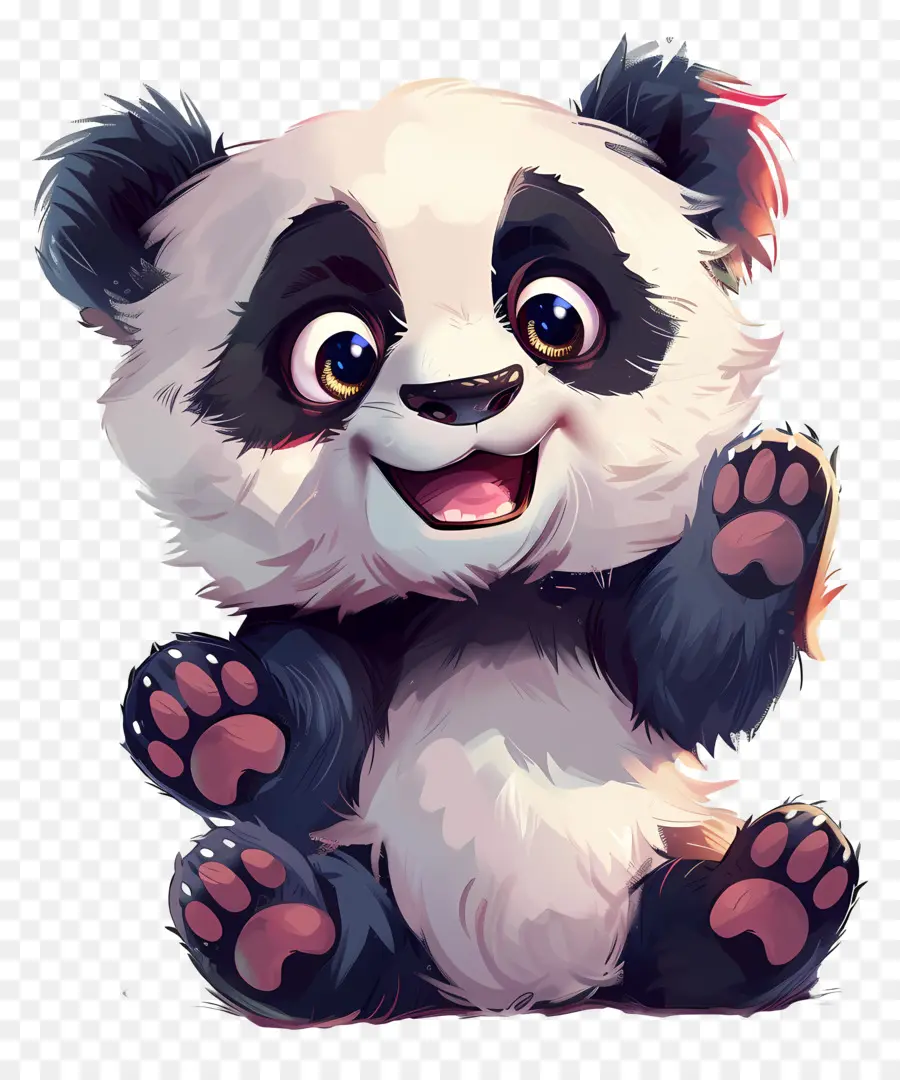 Lucu Panda，Beruang Panda Yang Lucu PNG