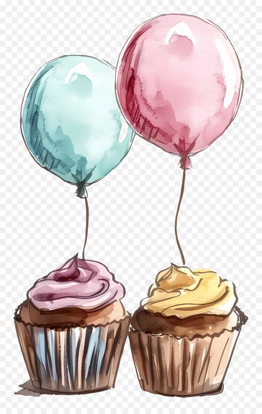 Muffin，Cupcakes PNG