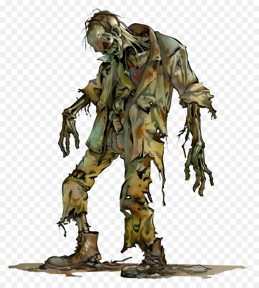 Zombie Menyeramkan，Zombie PNG