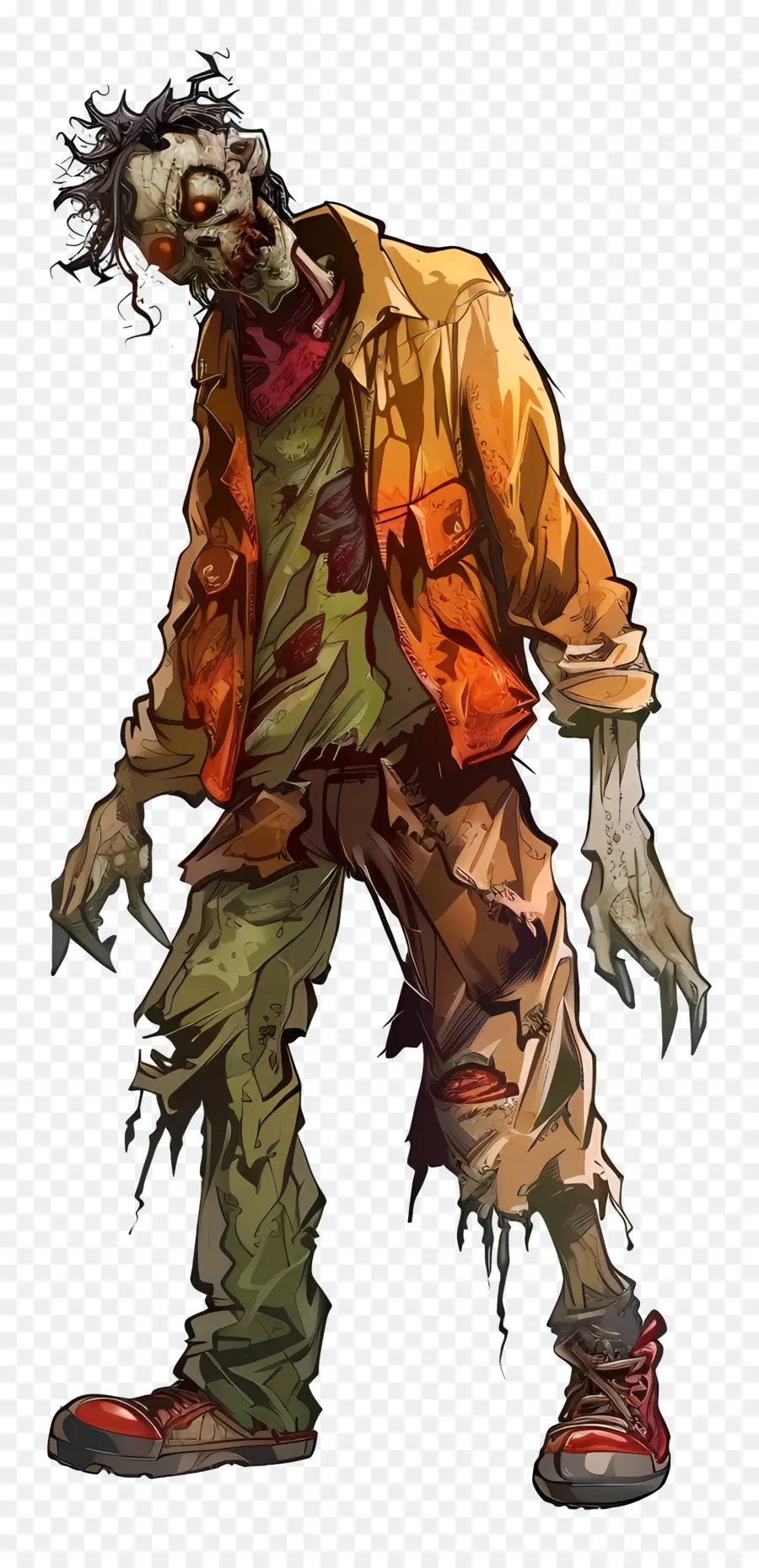 Zombie Menyeramkan，Zombie PNG