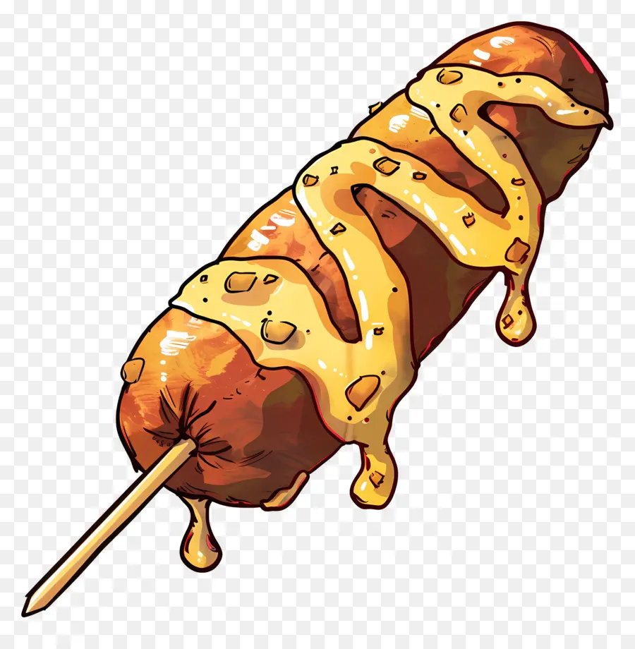 Corndog，Hot Dog PNG