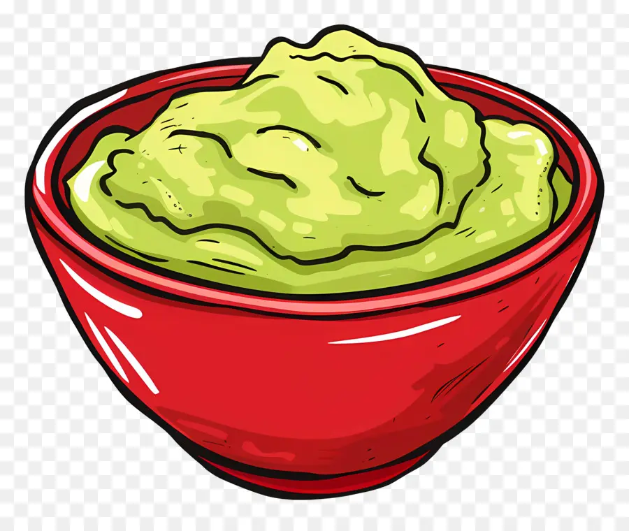 Guacamole，Alpukat PNG